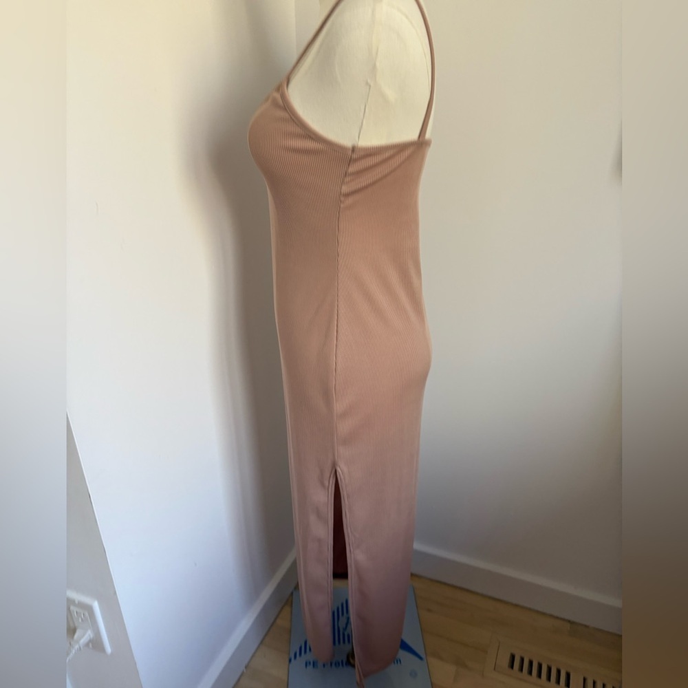 Nasty Gal Tan Maxi Dress - Picture 4 of 6